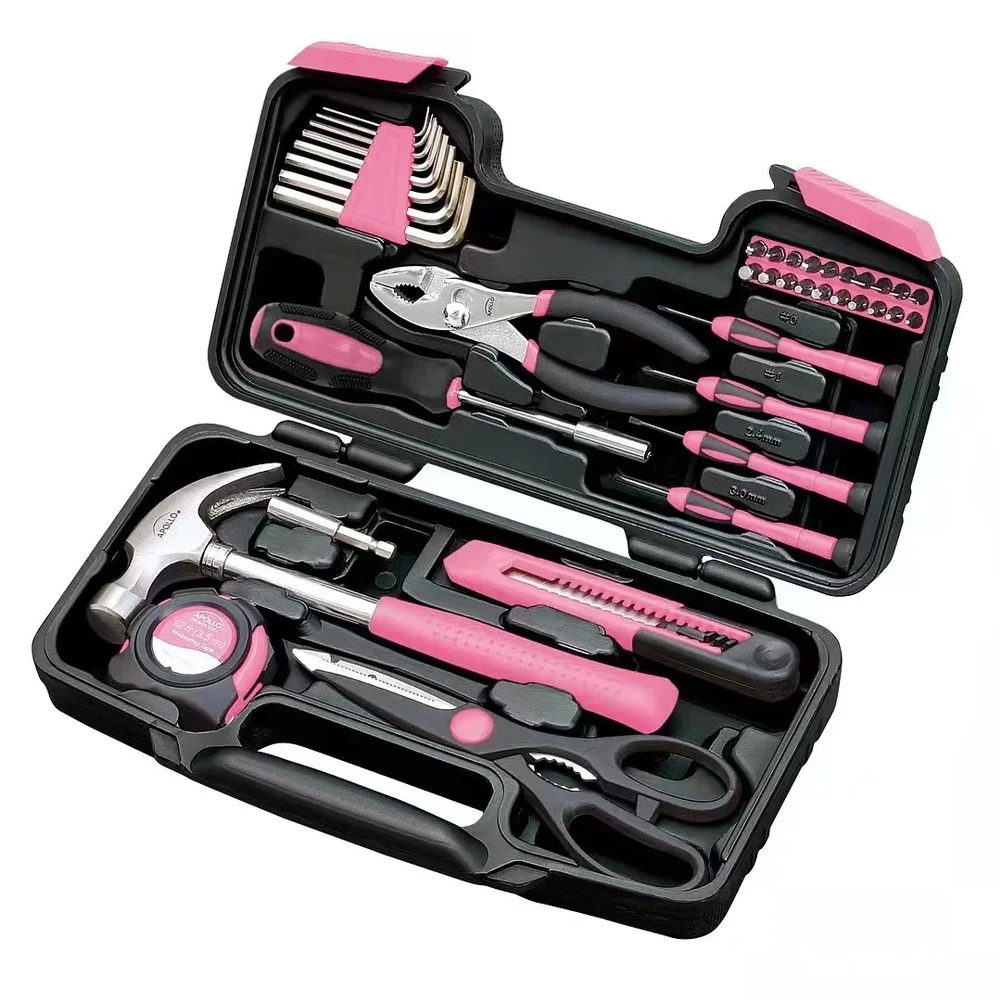 DIY Pliers Set 39 Piece Tool Kit for versatile Utility Compact Storage Case Essential Hand Tools For Home Maintenance