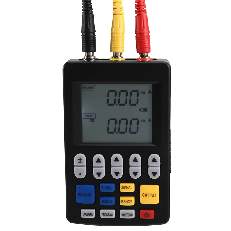 Y51A مولد إشارة متعدد الوظائف-4-20Ma-الجهد الحالي-درجة الحرارة-RTD-مزدوجة حرارية-إشارة-مصدر-مؤخرة محمولة