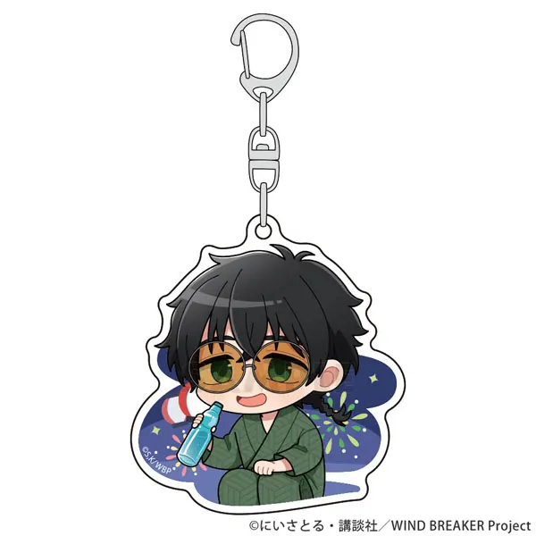 Anime WIND BREAKER Acrylic Pendant Keychains Holder Accessories Car Key Chain Key Ring Mobile Phone Bag Hanging Jewelry Gifts
