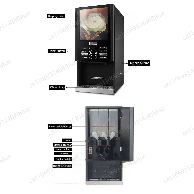 

Multifunctional Commercial Beverage Machine, Constant Temperature Water Outlet Suitable for Multiple Scenarios