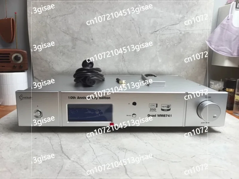 

A-145 Leafaudio CMD28 quad-core chip WM8741 10th Anniversary Edition, decoder