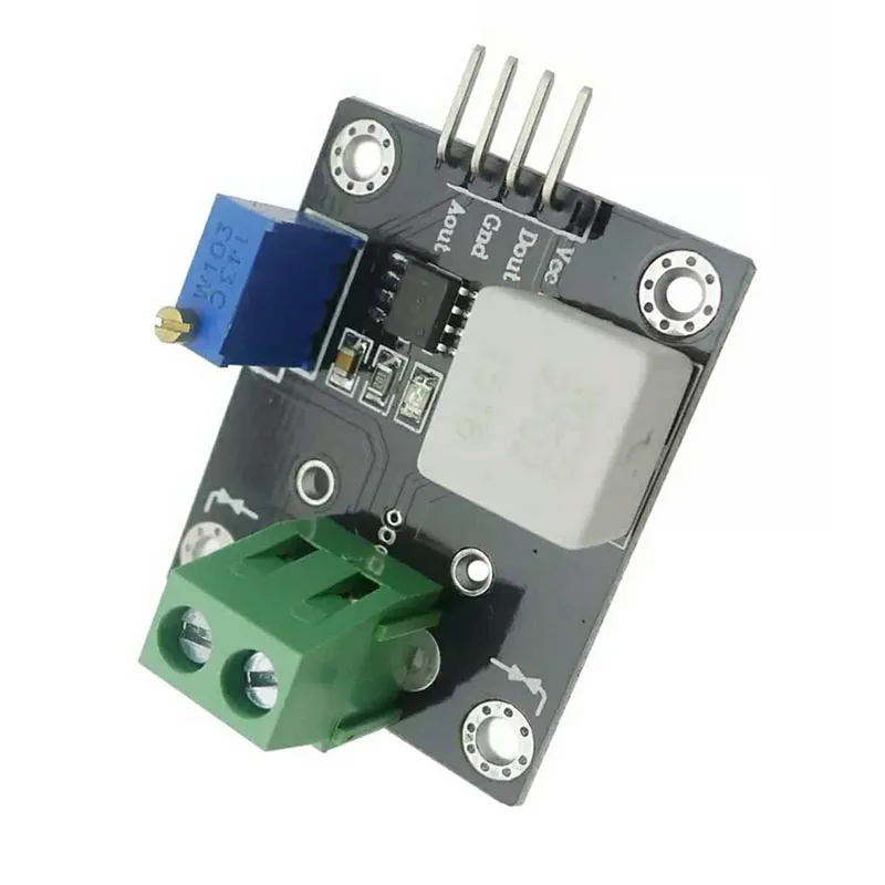 WCS2705 Hall Current Sensor Module 0-5A DC and AC Current Detection Module High Precision