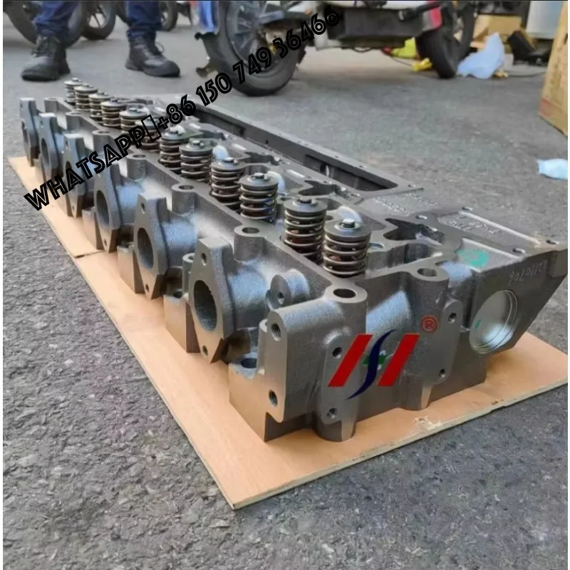 

Complete Cylinder Head Assy 5529522 6D114 Excavator for CUMMINS Diesel Engine Head 6CT8.3 Construction Machinery
