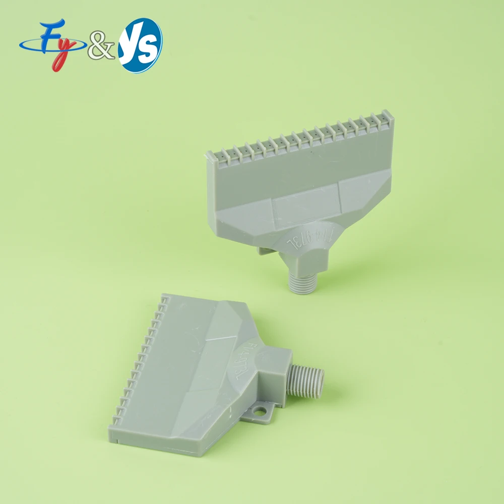 

1/4 Spray Nozzle 973 Industrial Plastic Air Knife Curtain Blow off Air Knife Wind Nozzle Compressed Air Blower Nozzle