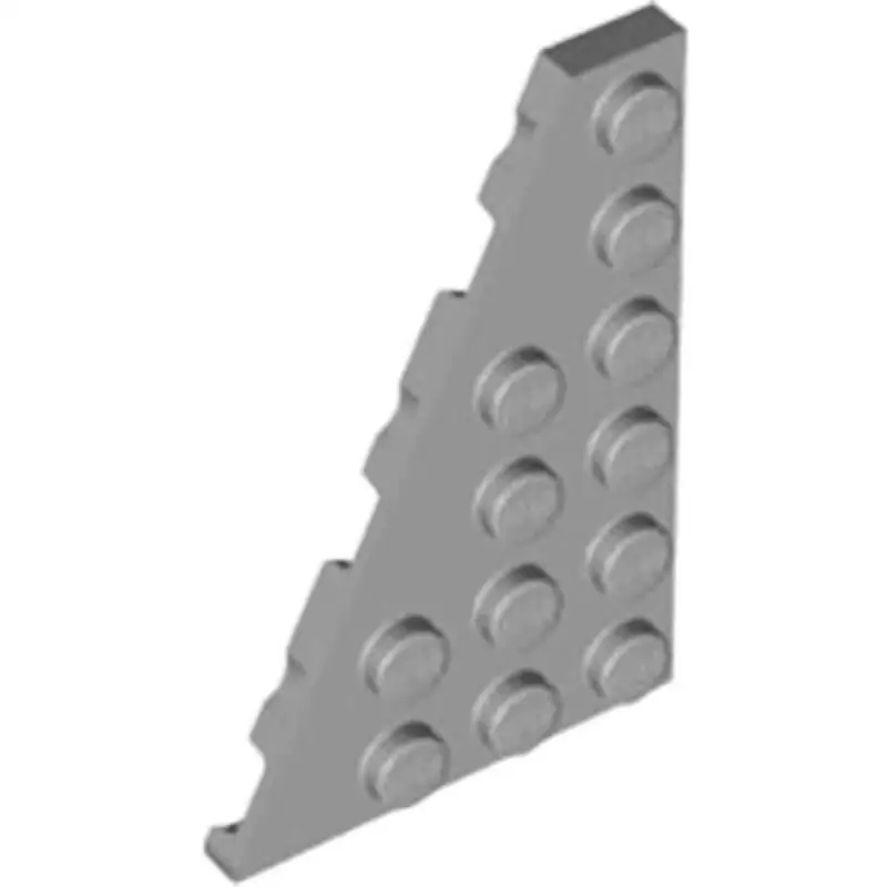 100Pcs 48208 4X6 Wedge Left Plate Building Blocks Moc Classic Compatible With Brick Toys Children Gift Box