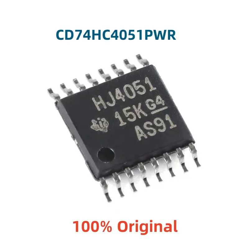 

5Pcs 100% NEW Original CD74HC123PWR CD74HC238PWR CD74HC4050PWR CD74HC4051PWR CD74HC4052PWR 74HC TSSOP16