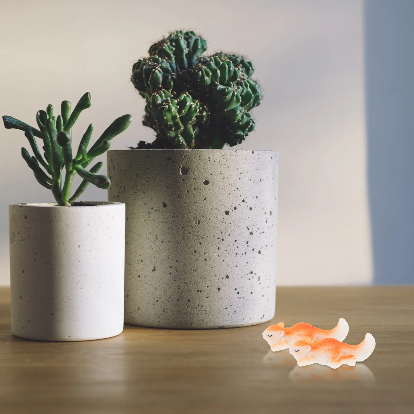 

10Pcs Resin Squirrel Decorations Miniature Garden Accessories Cute Moss Fish Tank Home Office Garden Hotel Display Outdoor