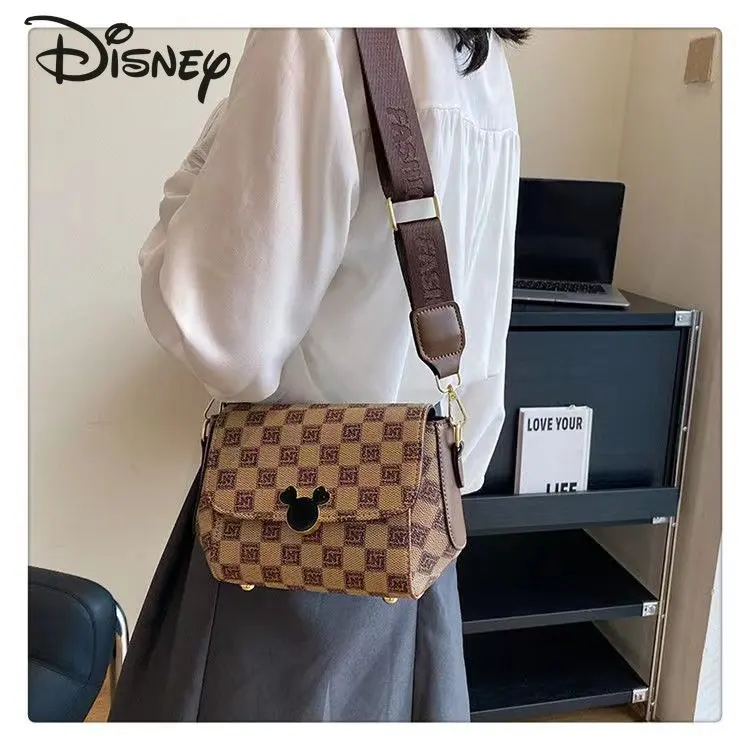 Disney Mickey New Women\'s Bag Fashion Large Capacity Women\'s Shoulder Bag Casual Versatile Multi Functional Crossbody Bag