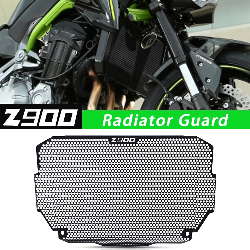 

Для Kawasaki z900 z900 z-900 2017-2019 2020 2021 2022 2023 мотоциклетная алюминиевая решетка радиатора, защитная крышка масляного радиатора