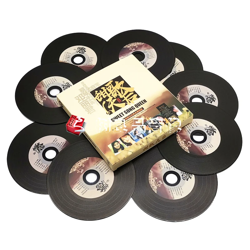 CD de coche Teresa Teng Xu Xiaofeng Meng Tingwei canciones antiguas clásicas canciones dulces canciones doradas sin pérdidas 10CD