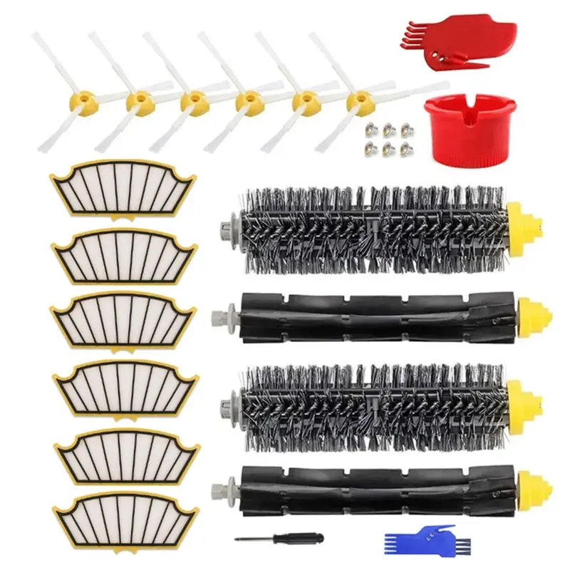 A38T-For Irobot Roomba 500 Series 510 520 530 535 540 555 560 561 562 Vacuum Replacement Parts  Main Brush Side Brush Filter