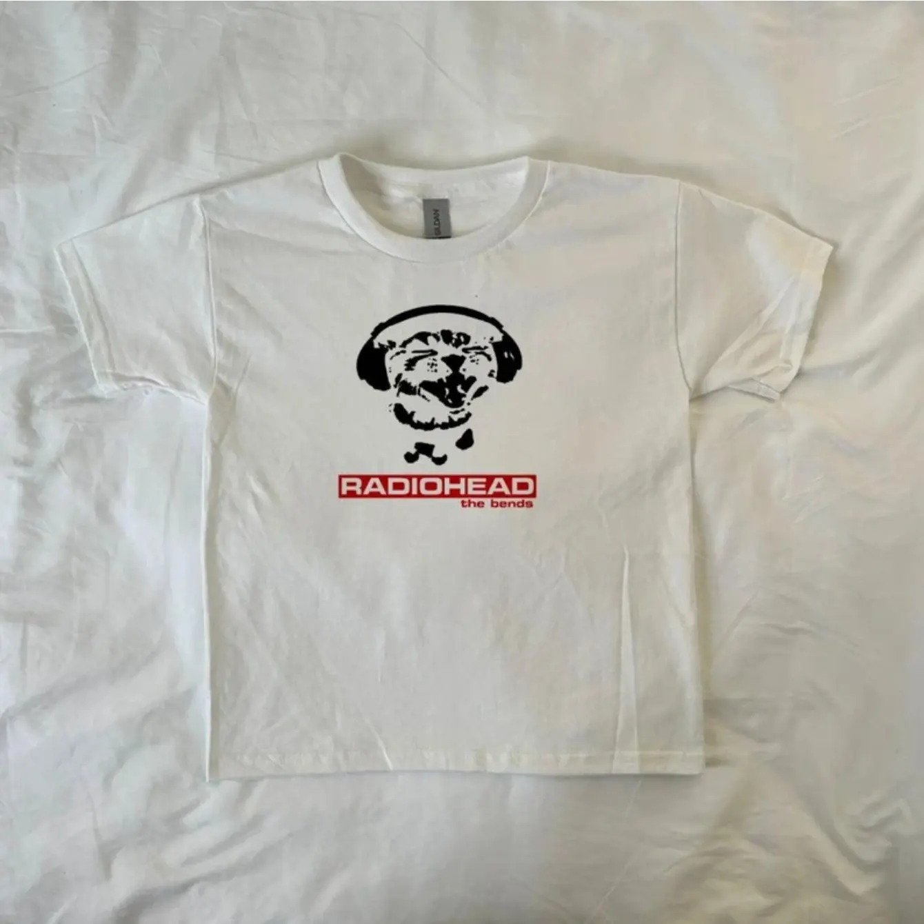 Vintage Radiohead Graphic T-Shirt Rock Band Y2KT-Shirt Summer Vintage High Quality Cotton T-Shirt for Men and Women