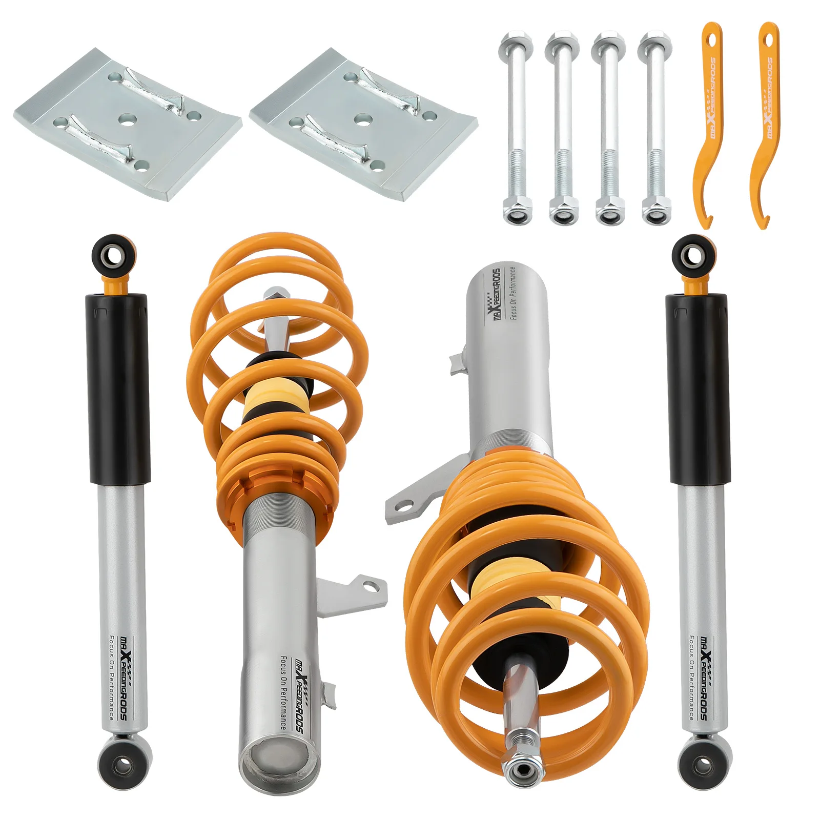 Coilover for VW CADDY III 03/2004-05/2015 for VW CADDY IV 05/2015-Coil Spring Strut Lowering Coilovers Suspension Kits