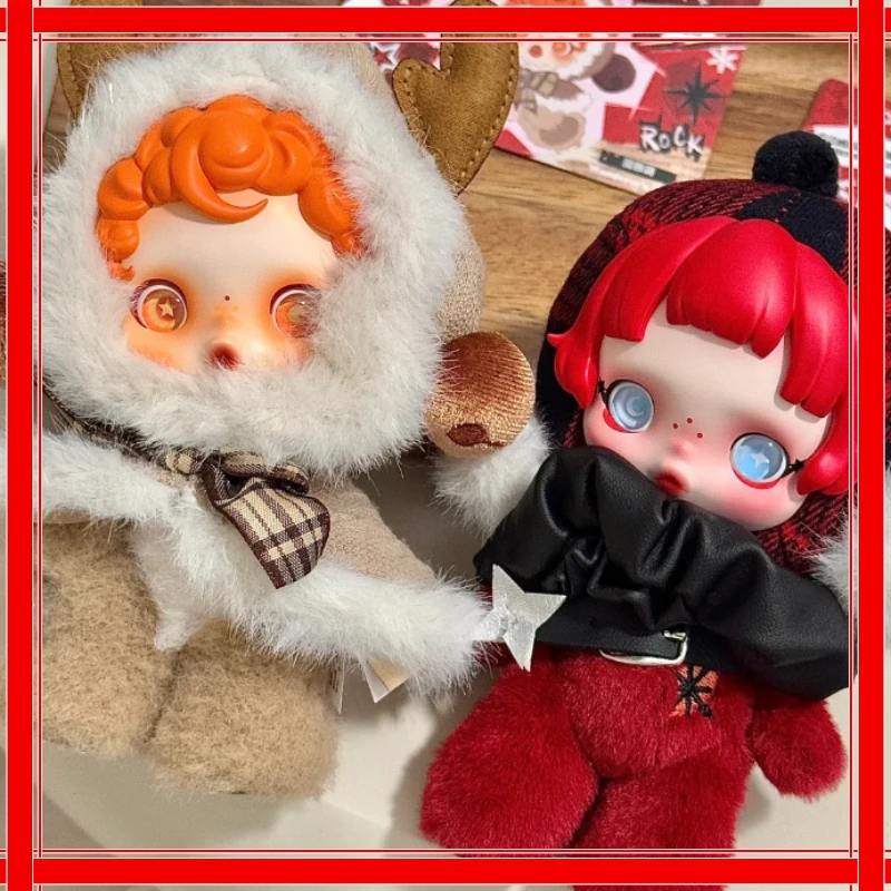 

The Monster Heartbeat Macaron Series Blind Box Vinyl Pendant Doll Model Toy Keychain Cute Mysterious Surprise Box