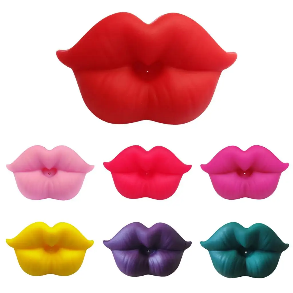 Novelty Lips Shaped Pacifier Silicone Baby Pacifier for Toddler Children Ages Newborn & Up