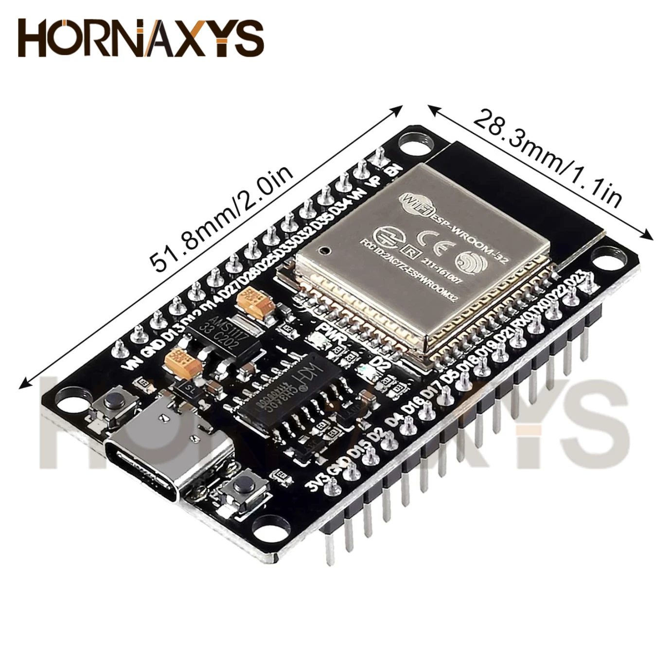 1-10 sztuk ESP32 WROOM-32 ESP32-S płytka rozwojowa WiFi + kompatybilny z Bluetooth TYPE-C ESP32 30Pin ESP32 Nodemcu moduł rozwojowy