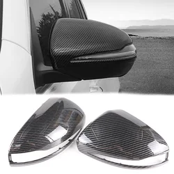 Black Side Mirror Caps For Mercedes Benz W205 W222 W213 W238 X205 X253 C217 W463 C253 W253 Cover C S GLC E G Class AMG replace