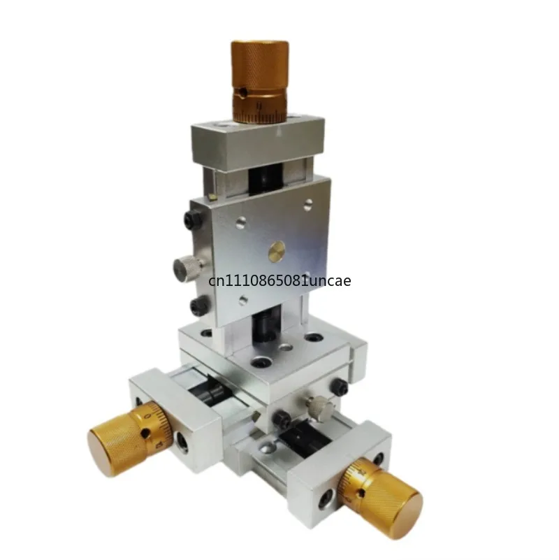For One-Dimensional Precision Sliding Table Aluminum Alloy Dovetail Groove Screw Linear Worktable