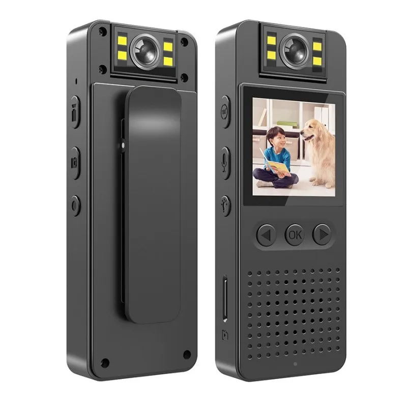 1080P HD Infrared Night Vision CS06 Mini Camera with LED Screen Small Camcorder Cam Bike Camera