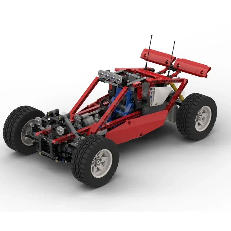 Nieuwe MOC-25969 High-Speed Off-Road Voertuig Splicing Blok Onderdelen 700Pcs Puzzel Educatie Voor Volwassenen En Kinderen Speelgoed Cadeau