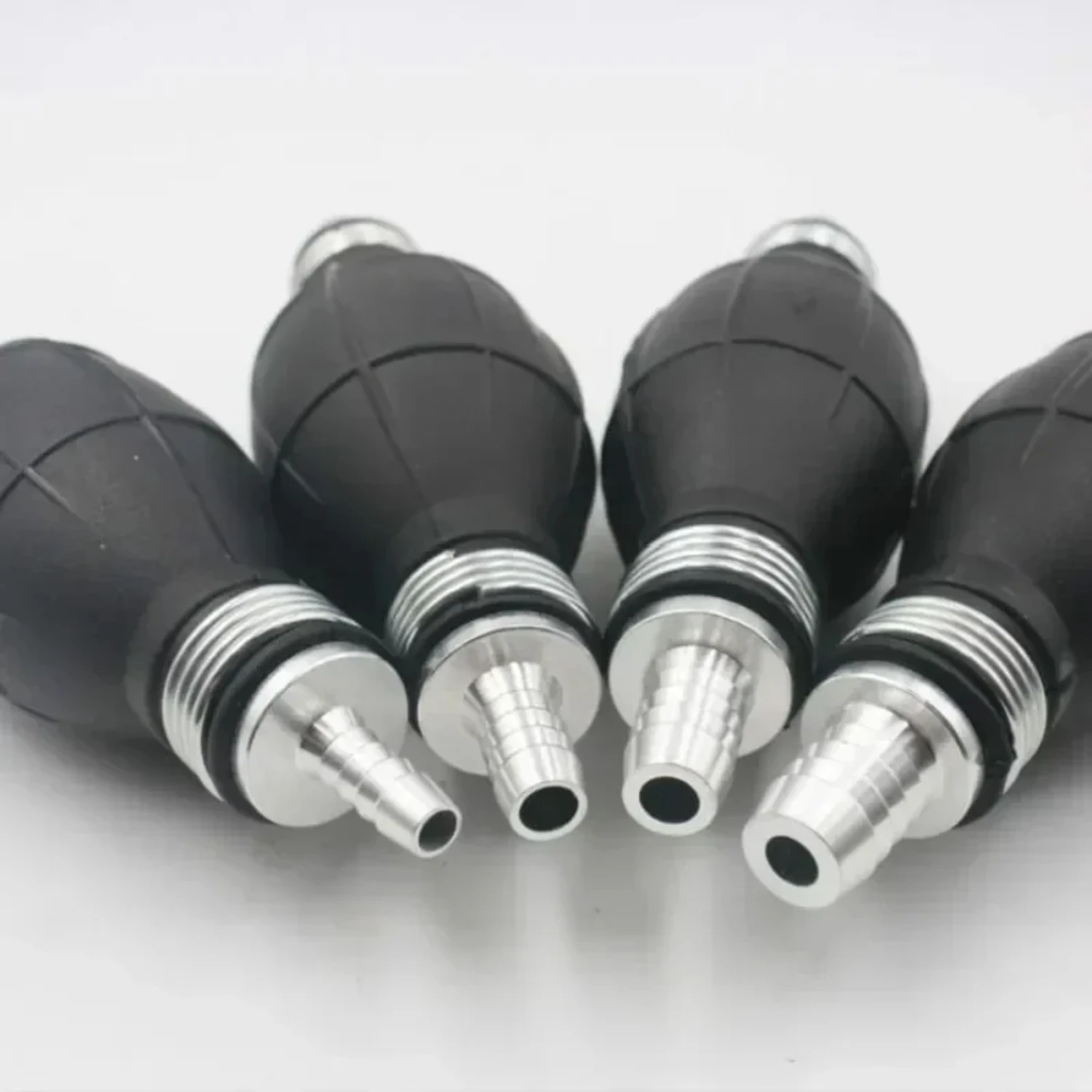 1Pcs Fuel 6mm 8mm 10mm 12mm Rubber Aluminum Hand Fuel Line Hand Primer Bulb All Fuels Car Boat Marine Outboard