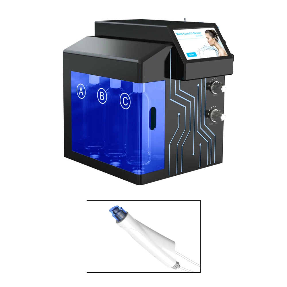 4 In 1 Water Dermabrasion Machine Small Bubble Deep Cleansing Hydro Diamond Peeling Dead Skin Removal Hydra Beauty For Salon