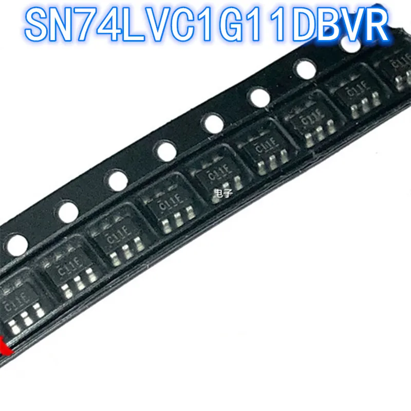 50PCS-500PCS  original authentic SN74LVC1G11DBVR SOT-23-6 SN74LVC1G11 SOT23-6 Code: C11R C11* Inverter Logic Chip