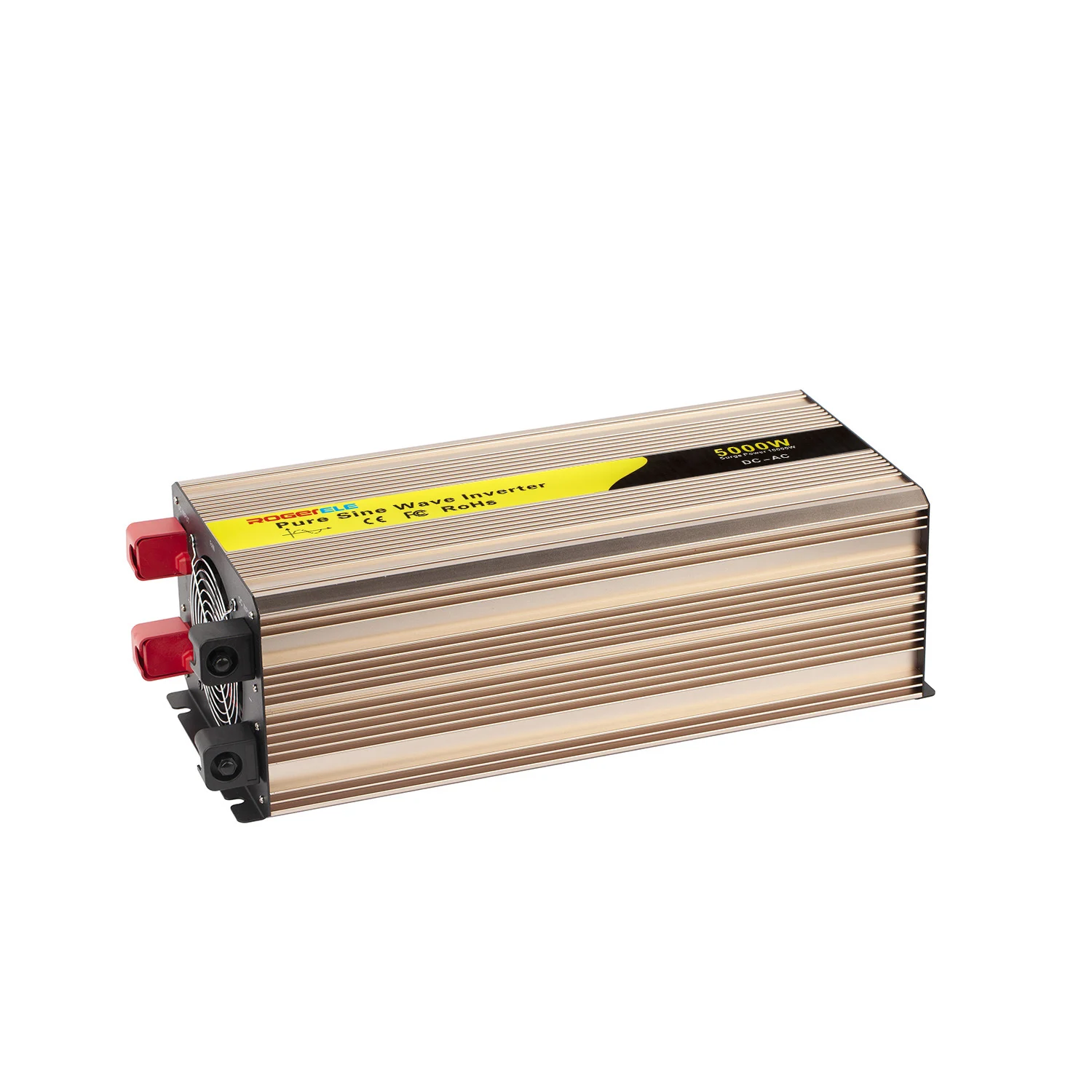 

Wenzhou Rogerele Professional Manufacturer 6000w 12v 24v 48v Dc To Ac 110v 220v Pure Sine Wave Intelligent Power Inverter