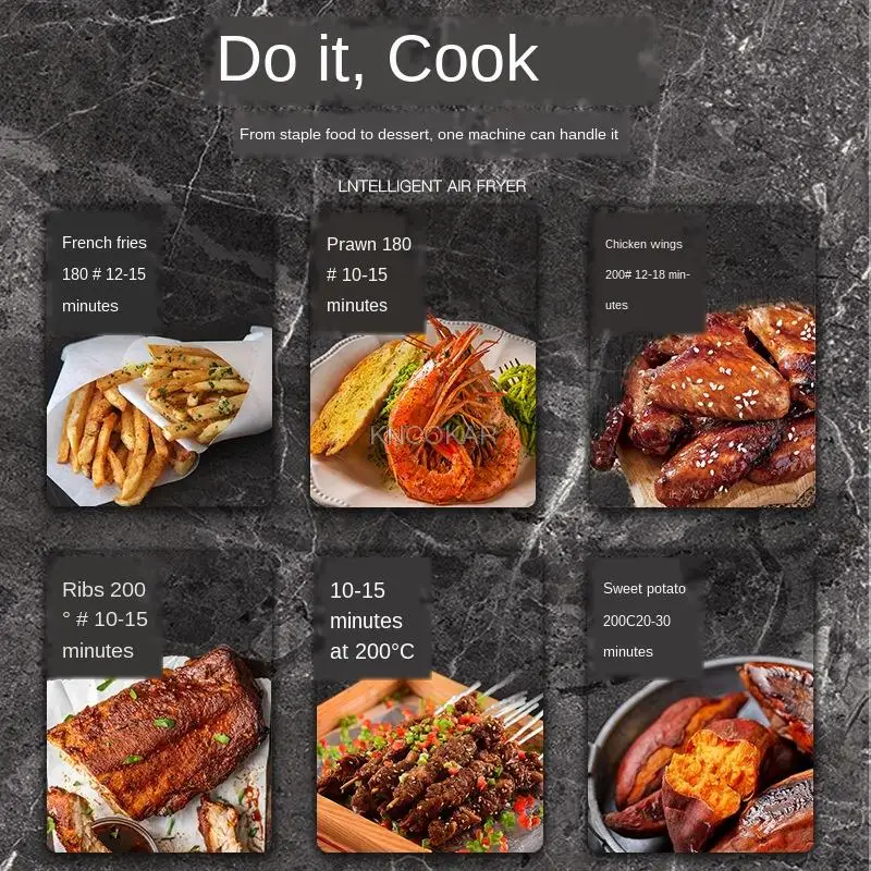 وعاء الهواء المقلي العميق مقلاة عميقة وعاء مقلي عميق مقلي كهربائي خالي من الزيت مقلاة هوائية وعاء مقلي عميق كتلة منزلية متعددة الوظائف