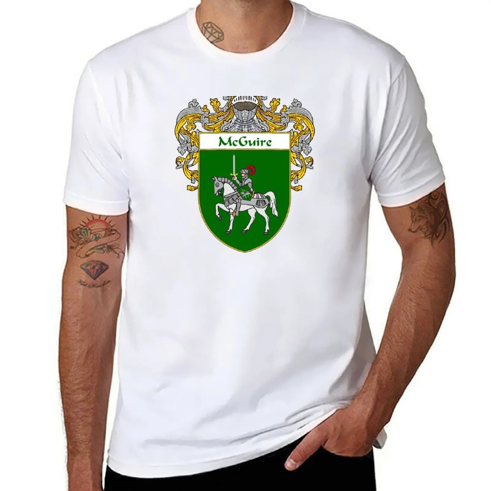

McGuire Coat of Arms/Family Crest T-Shirt t shirt man luxury man t shirts for men T-Shirt