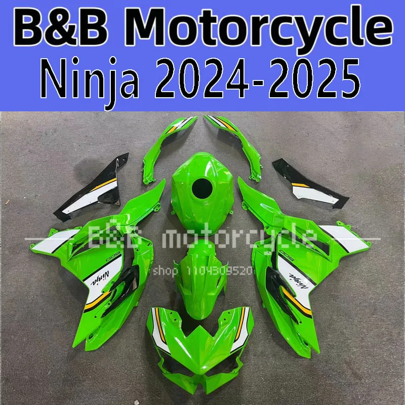 

Для Kawasaki Ninja 500 ninja 500 NINJA 500 NINJA 500 2024-2025 полный комплект обтекателя мотоцикла, аксессуары для инъекционного обтекателя кузова