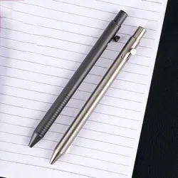 Portable Waterproof Writing Pen Titanium Alloy Tactical Pen EDC Camping Equipment Outdoor Camp Emergency Kit Ball Point Pen