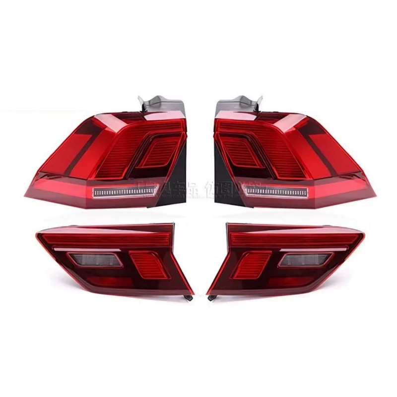

4pcs Taillight assembly for Volkswagen vw Tiguan L 2017-2024 Daytime Running Light Turn signal Brake Light