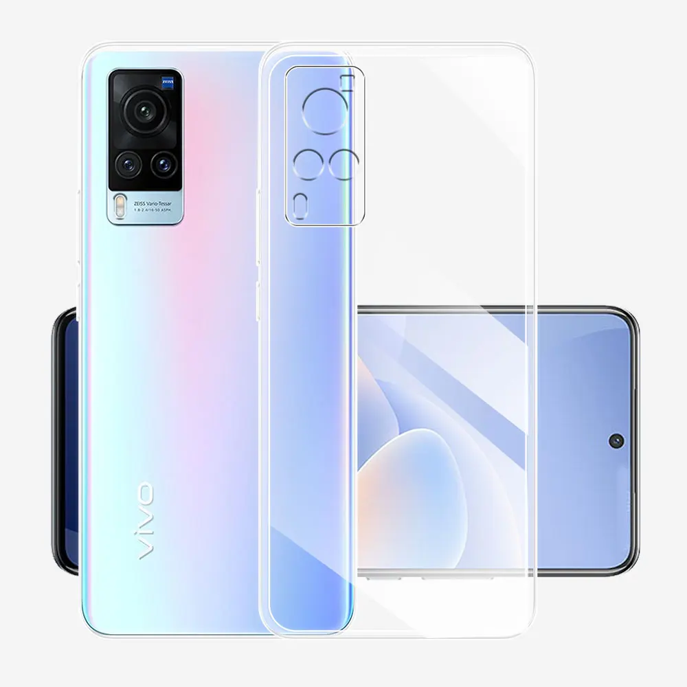 For vivo X60 Pro Global Case Clear Silicone Soft TPU Phone Cover For vivo X60 Pro China Funda X60 Pro China Transparent Coque