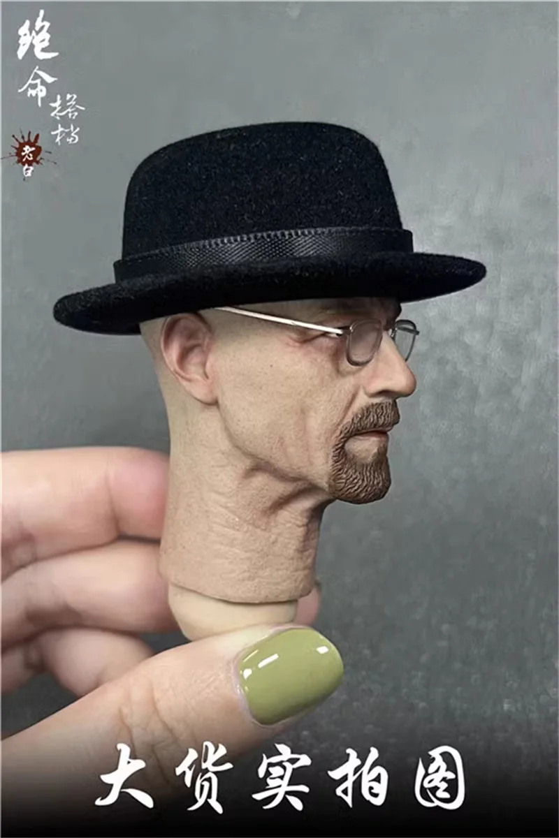 In magazzino 1/6 The Breaking Bad Series anziani White Guy Man Male Head Sculpt Carving per 12 "PH COO DAM Action Figure