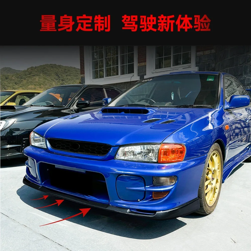 For Subaru Impreza WRX STI GC8/GF8 1997-2001, Front Lip / Chin Spoiler Front Bumper Splitter, Sporty Upgrade, Direct Fit.