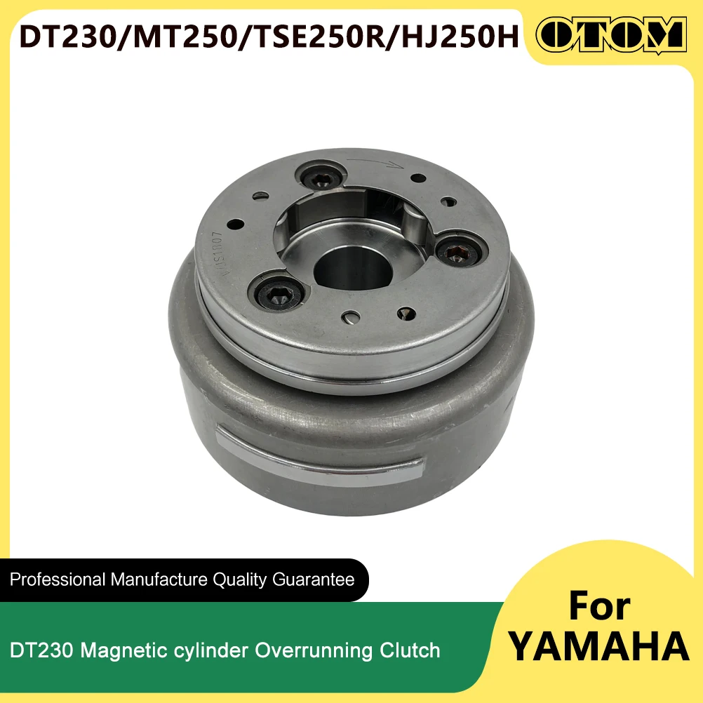 

OTOM DT230 MT250 Motorcycle Magnetic Cylinder Overrunning Clutch Rotor For YAMAHA LONCIN TSE250R HENGJIAN HJ250H KAYO KT250 GR