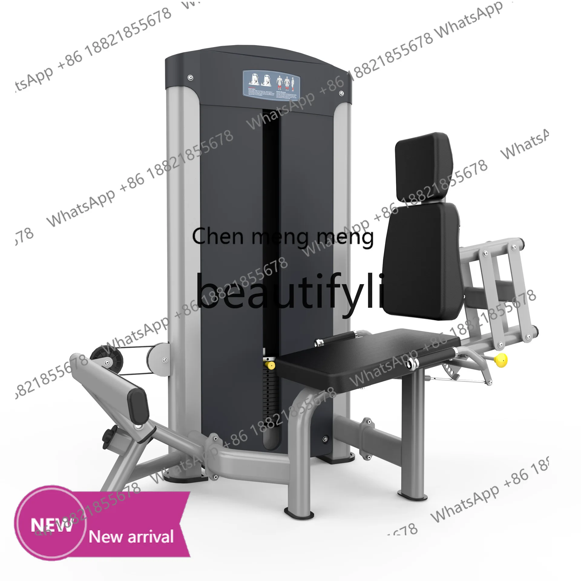 

Backrest seated calf trainer, commercial gym professional fitness equipment