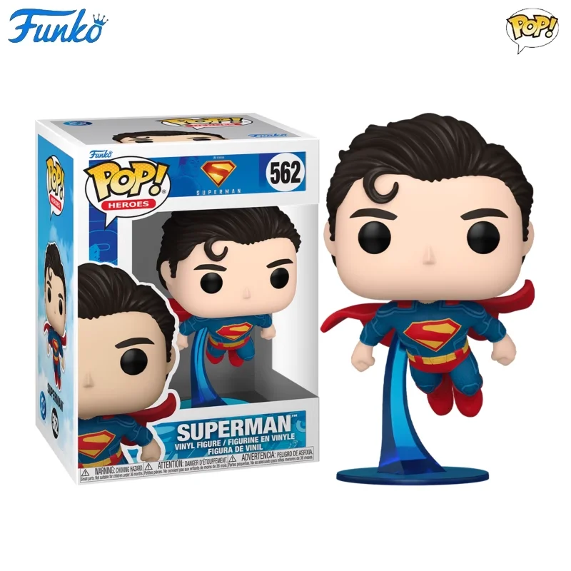 2025 Original Funko Pop Dc Comics Action Figure Superman Movie Edition Vinyl Figures Decor Sculpture Doll Limited Edition Toys - Image 5