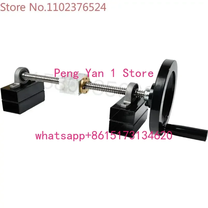 

T-type screw T16 hand screw stainless steel 3D printer accessories trapezoidal thread nut set diameter 16MM