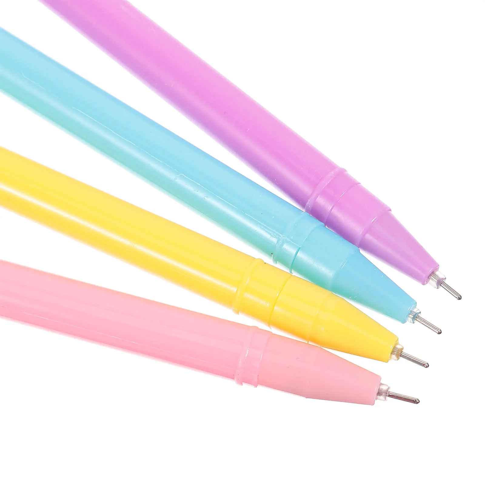 

4Pcs Cartoon Gel Pens Creative Shape Smooth Writing Signature Pens for Students Kids Office Cartoon Gel Pen