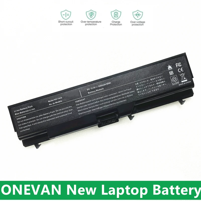 ONEVAN جديد oem بطارية الكمبيوتر المحمول لينوفو ثينك باد T430 T430I T530 T530I W530 SL430 SL530 L430 L530 45N1104 45N1105 45N1013