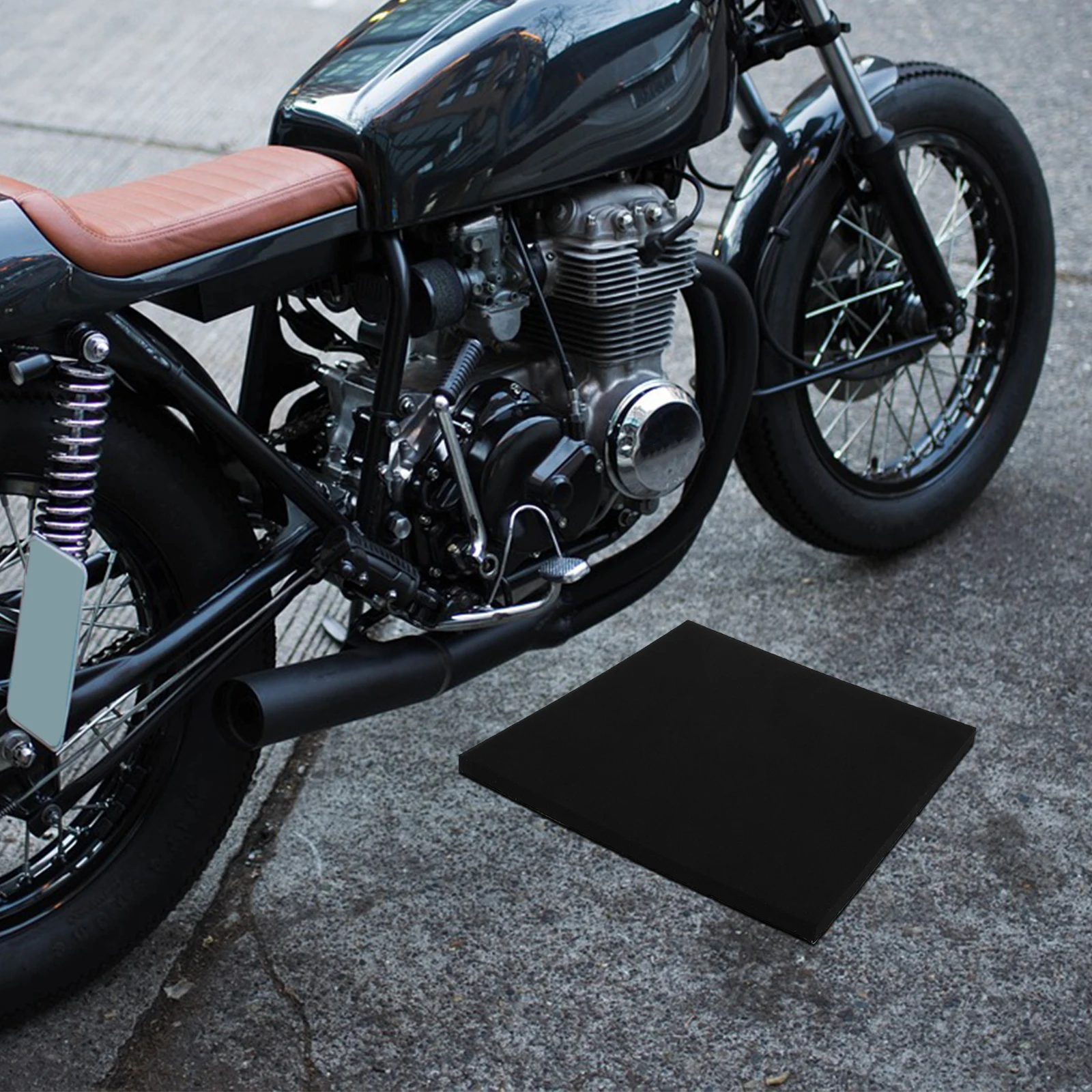

Motorcycle Seat Cushion High Density Foam Anti Slip Wear Resistant Universal Race Replacement Accessory