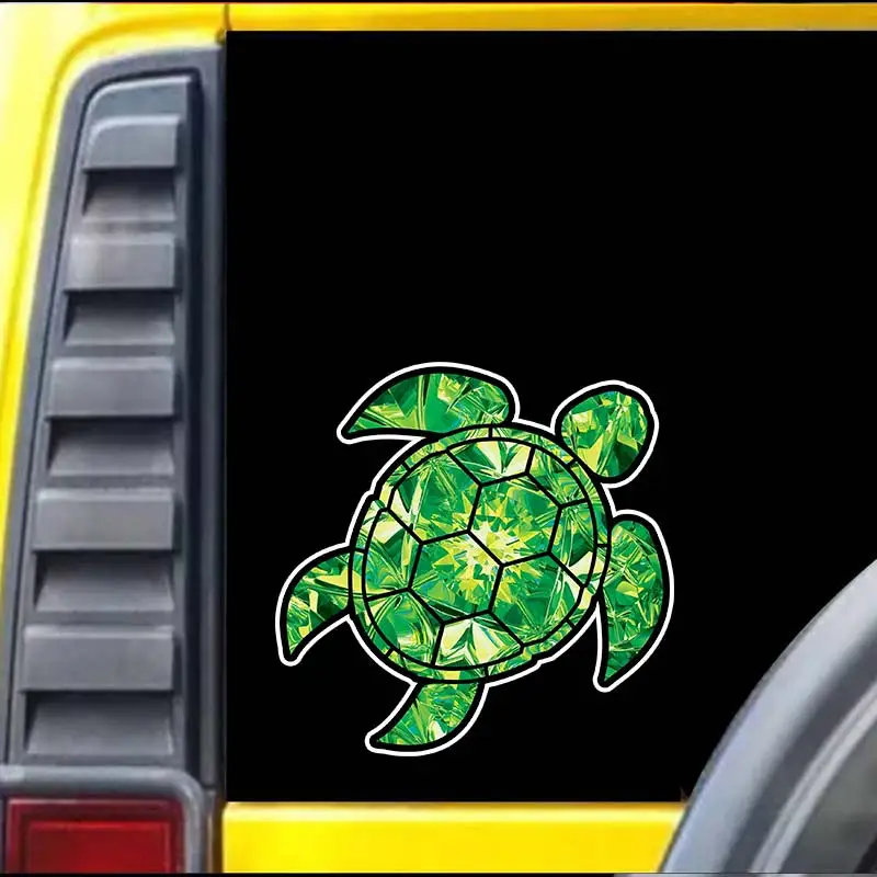 Sea Turtle Animal Cartoon Car Sticker Waterproof Styling Automobiles Motorcycles   Exterior Accessories Vinyl Decals