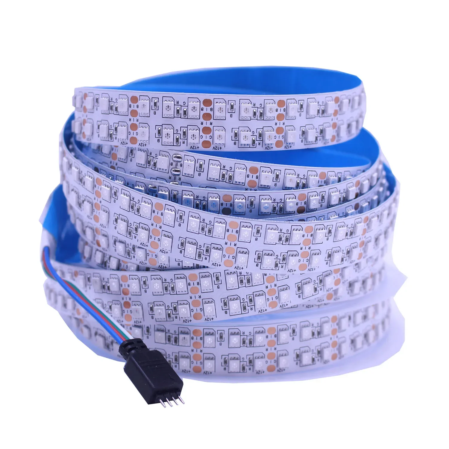 Double row DC12V RGB Color 3535 LED strip 240leds/M 120leds/M RGB LED strip tape light string 12mm 8mm 16mm width