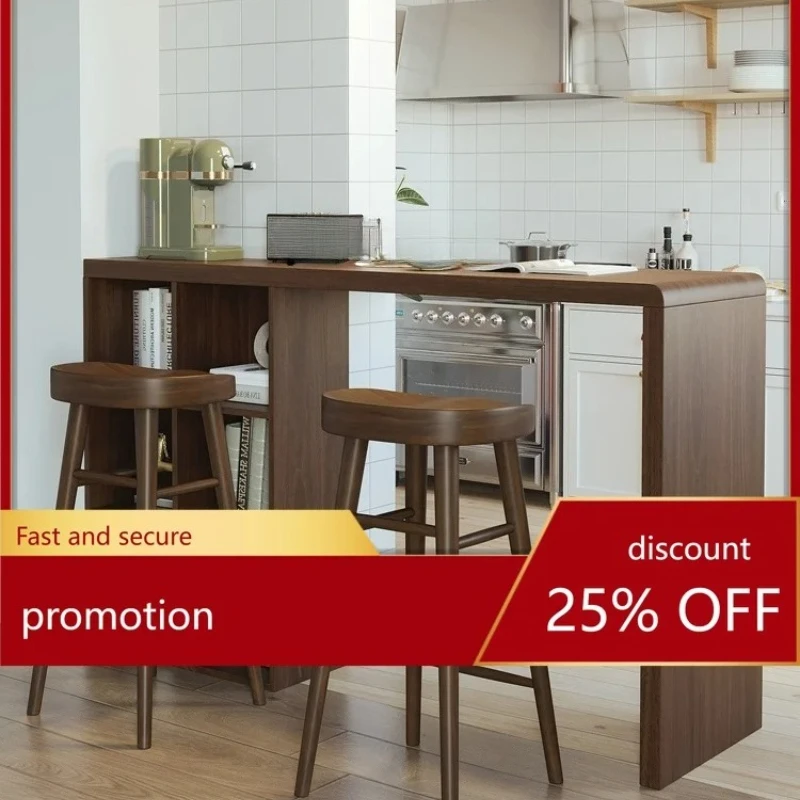 

Комплект: интегрированный длинный стол-стойка для прихожей/холла, высокий настенный стол и стулья