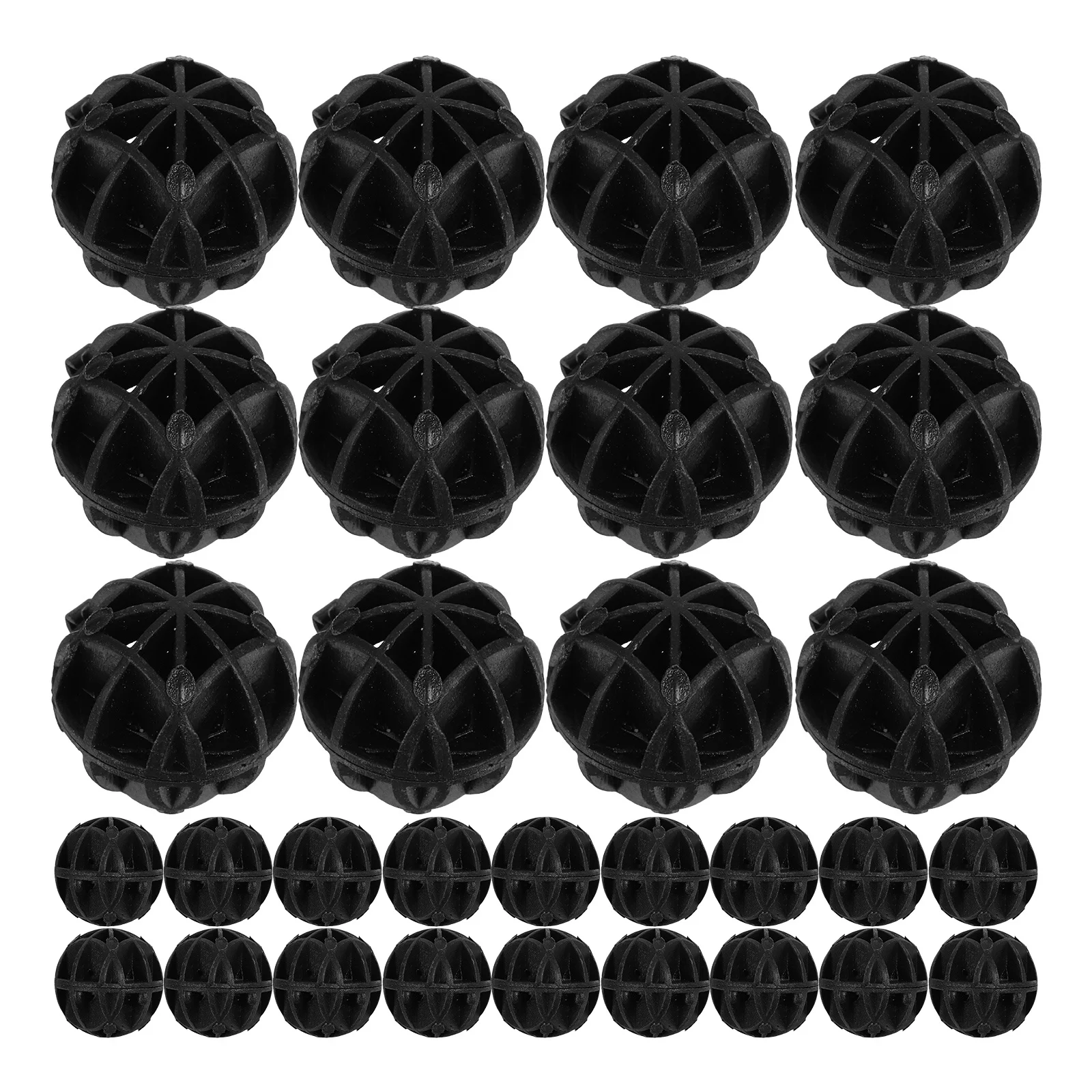 

100pcs 16Mm Bio Balls For Aquarium Fish Tank Filter Biological Media Purification Filtration System Accessories Oxygenation