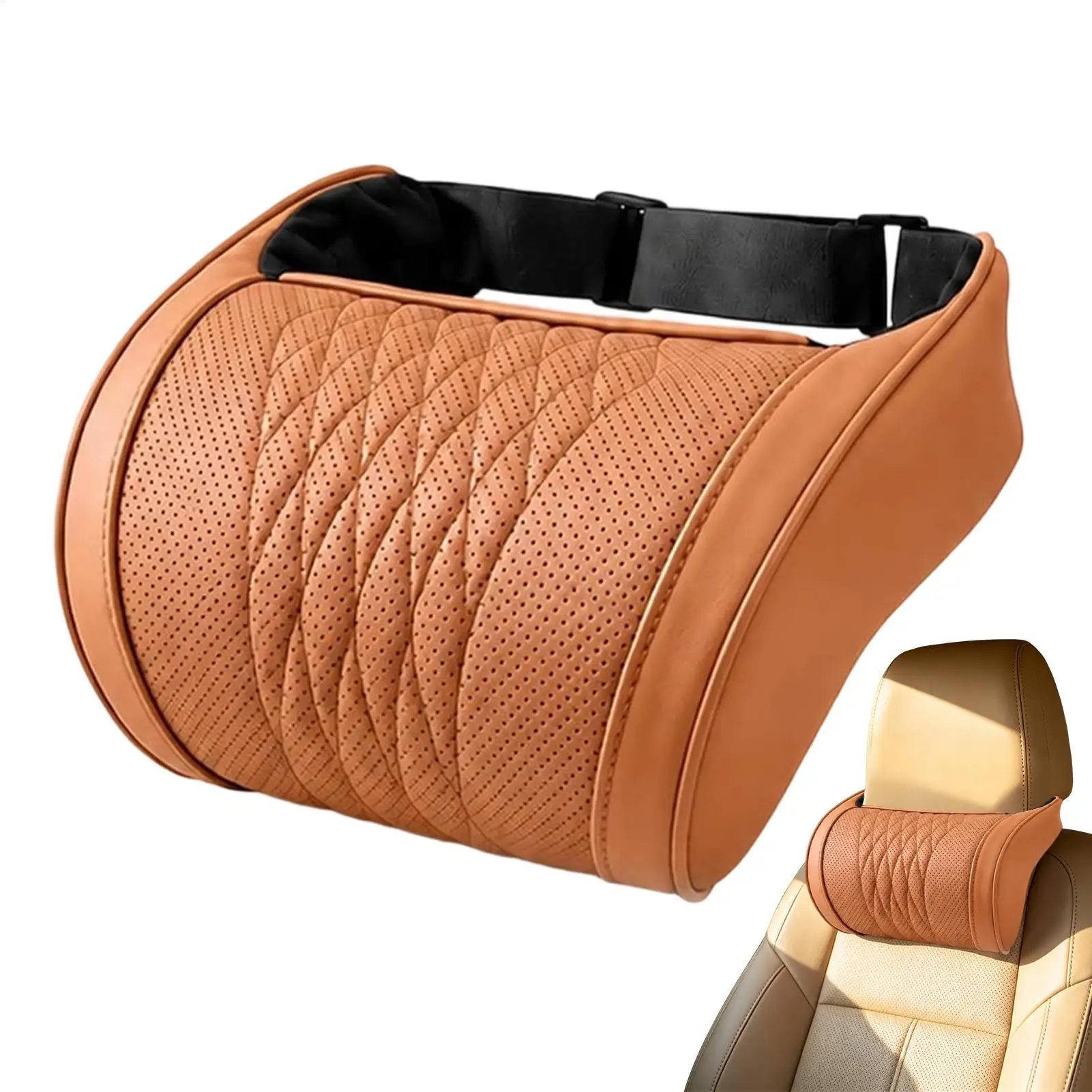 Automative Seat Headrest Cushion Car Neck Pillow Protector Memory Foam Soft Backrest Support Pillow For Car Interior Accessories