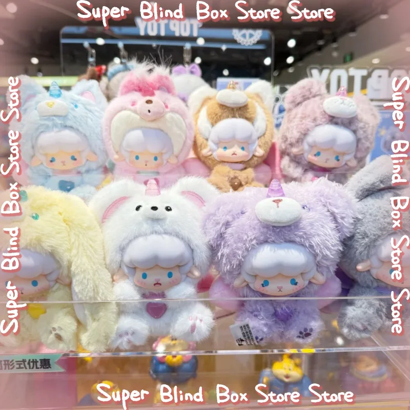 

Подлинная новая форма Toptoy Jujuan Sheep Animal, милая серия, подвесной орнамент, слепая коробка с большим хвостом, милый кулон и декоративный подарок