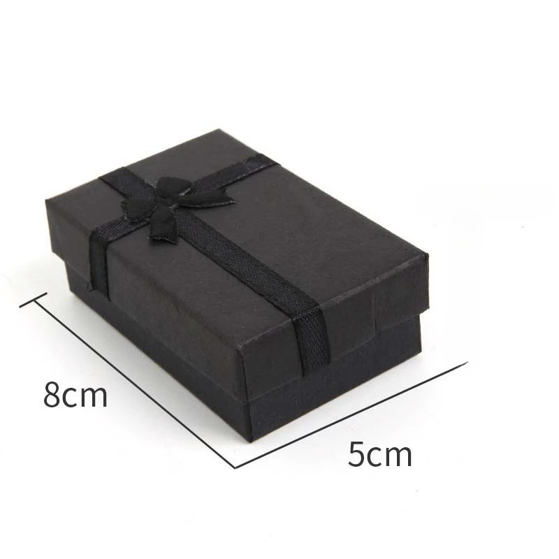Lote de 12 Cajas de Exhibición para Joyería, para Empacar Collares, Anillos y Pendientes, Dimensiones 5x8x2.5cm